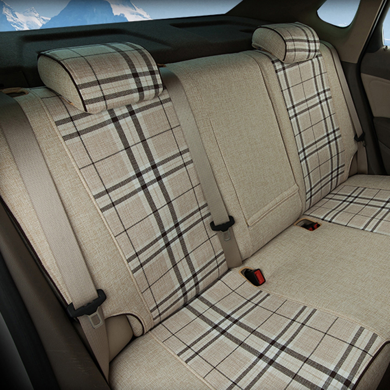 Автомобильные ткани на центральную часть сидений